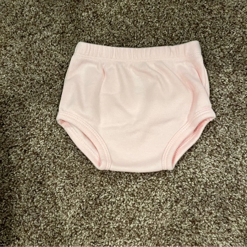 Pink Fisher Price Undies/Diaper Cover. Wear as bottoms with the dress!